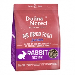 DOLINA NOTECI SUPERFOOD AIR DRIED FOOD Dolina Noteci Superfood danie z królika Junior karma suszona dla psa 1 kg